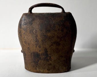 Antique hand forged animal bell
