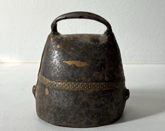 Antique hand forged animal bell