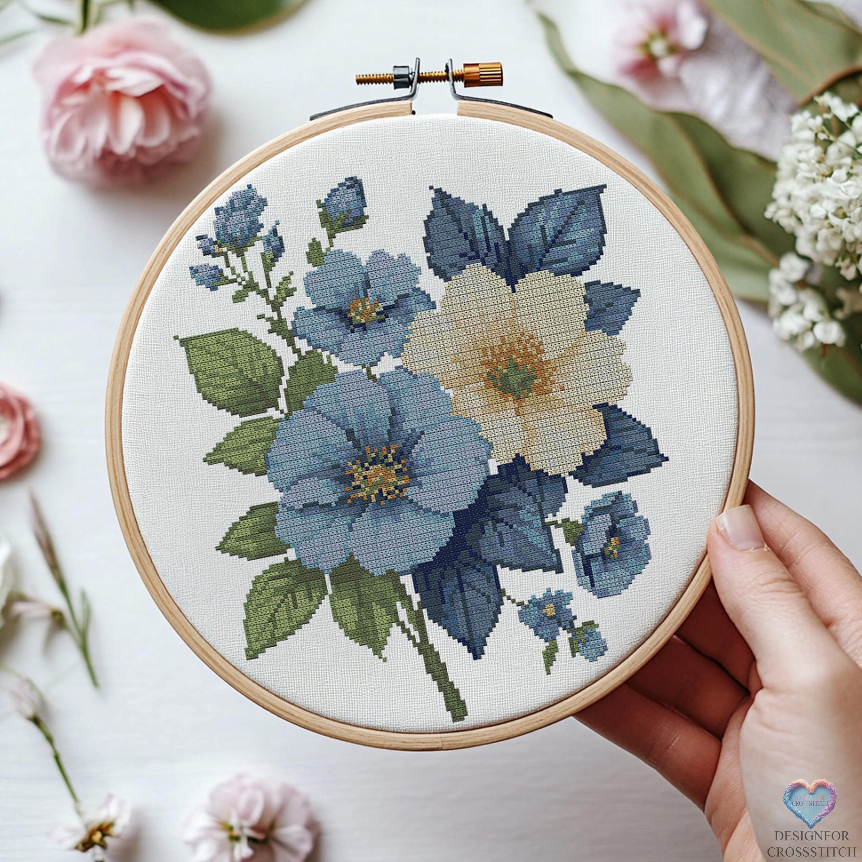 Flowerbouquetpattern - Etsy 日本