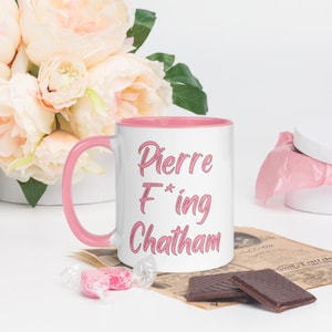 Pierre Chatham Pinke Tasse - Wildest Dreams Magnolia Row Book Merch!