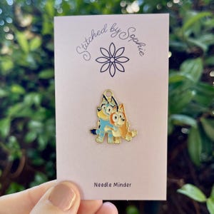 Bluey and Bingo Needle Minder