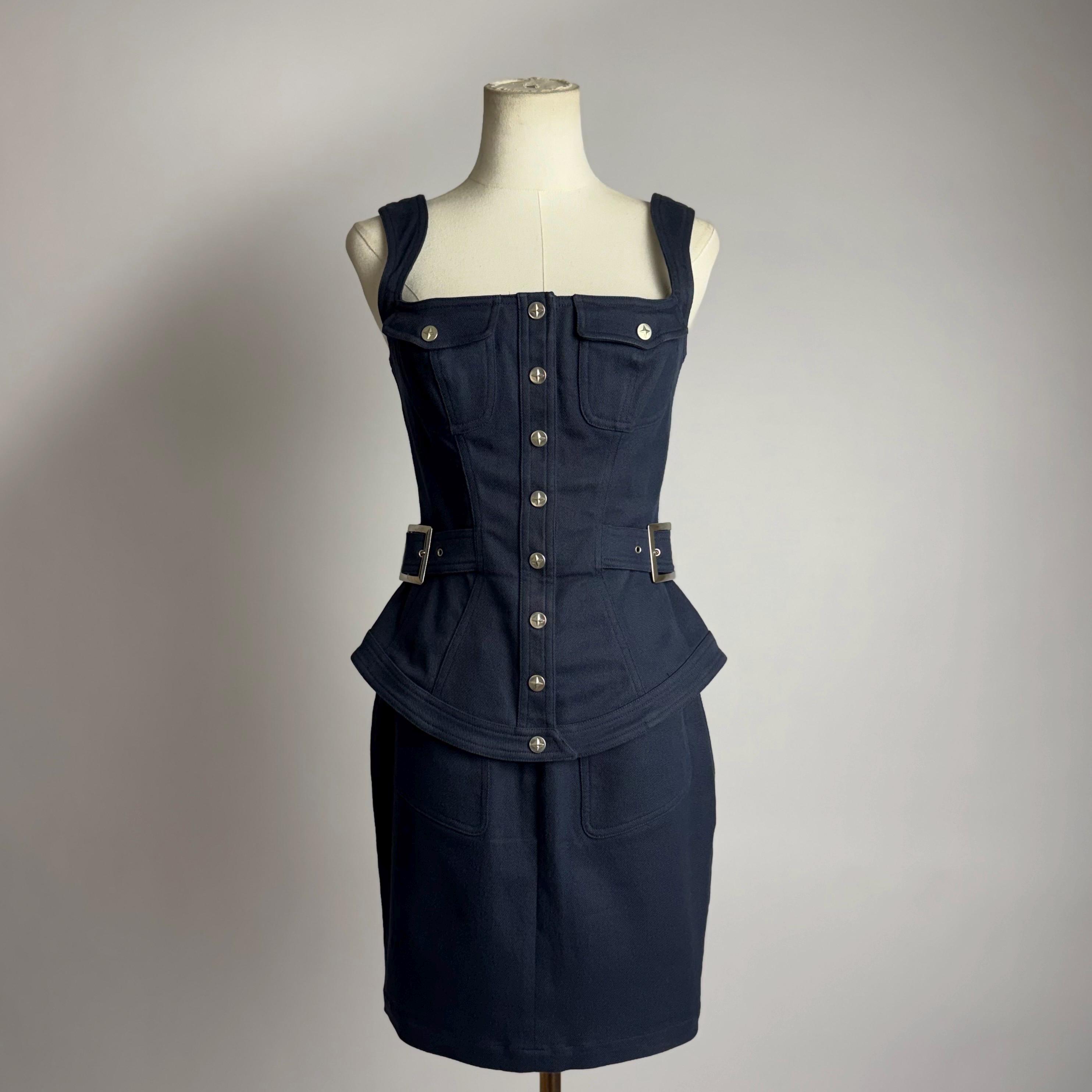 princess polly baby blue dress Thierry Mugler 90s - 35 For Sale on 1stDibs