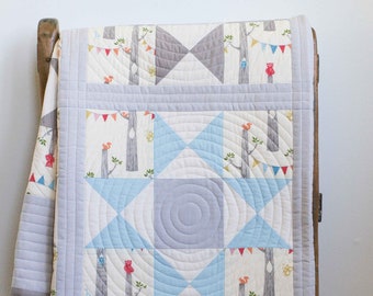 organic crib quilt