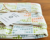 Organic Baby Blanket, Gridlock