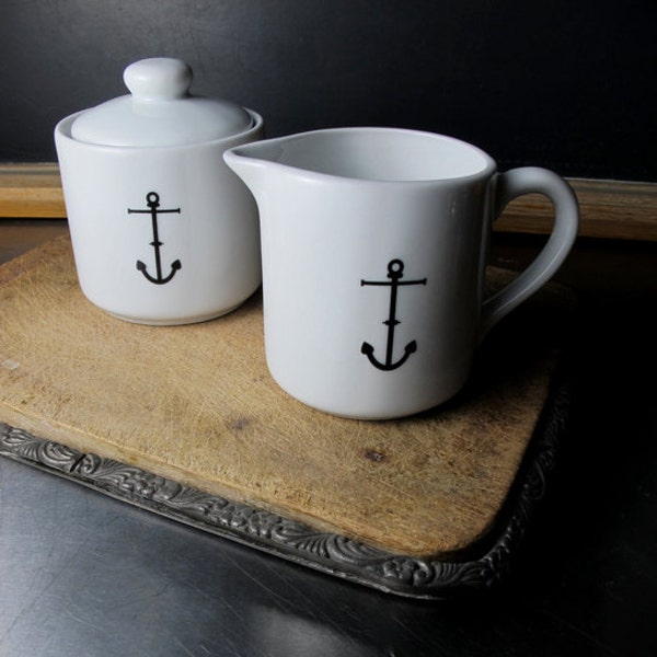 Anchor Sugar and Creamer Set