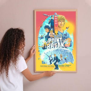 Point Break Movie Poster Wall Art Home Decoration Custom Poster Print Personalized Gifts for her him