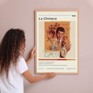 La Chimera Vintage Poster Minimalist Movie Poster Wall Art Home Decor Custom Poster Print Personalized Gifts for her him