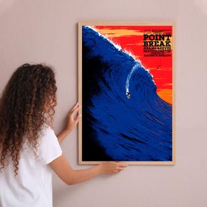 POINT BREAK Movie Poster Wall Art Home Decoration Custom Poster Print Personalized Gifts for her him