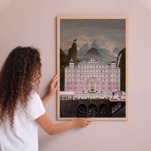 The Grand Budapest Hotel Movie Poster Wall Art Home Decoration Custom Poster Print Personalized Gifts for her him