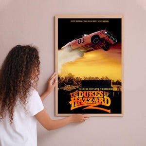 The Dukes Of Hazzard Movie Poster: Home Decor Wall Art