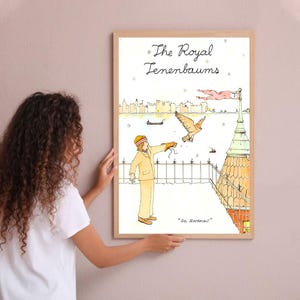 The Royal Tenenbaums Movie Poster Wall Art Woondecoratie Custom Poster Print Gepersonaliseerde cadeaus voor haar hem