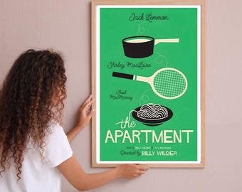 The Apartment Movie Poster Wall Art Home Decoration Custom Poster Print Personalized Gifts for her him