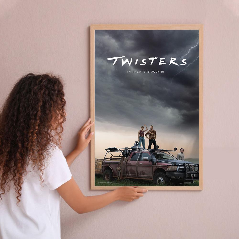 Twisters 2024 Movie Poster Wall Art Home Decoration Custom Poster Print Personalized Gifts for her him