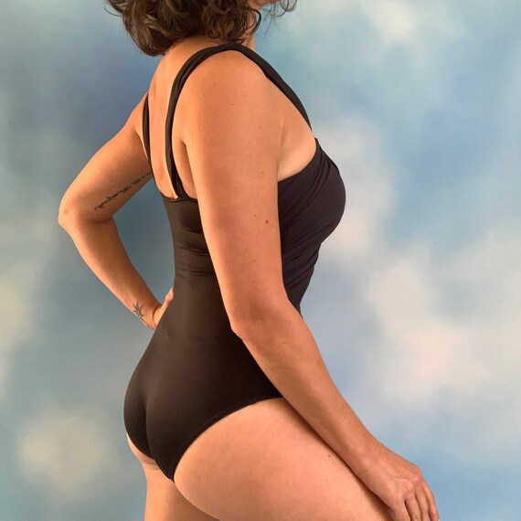 90s does 50s Black Maillot (size xs, small) - image 3