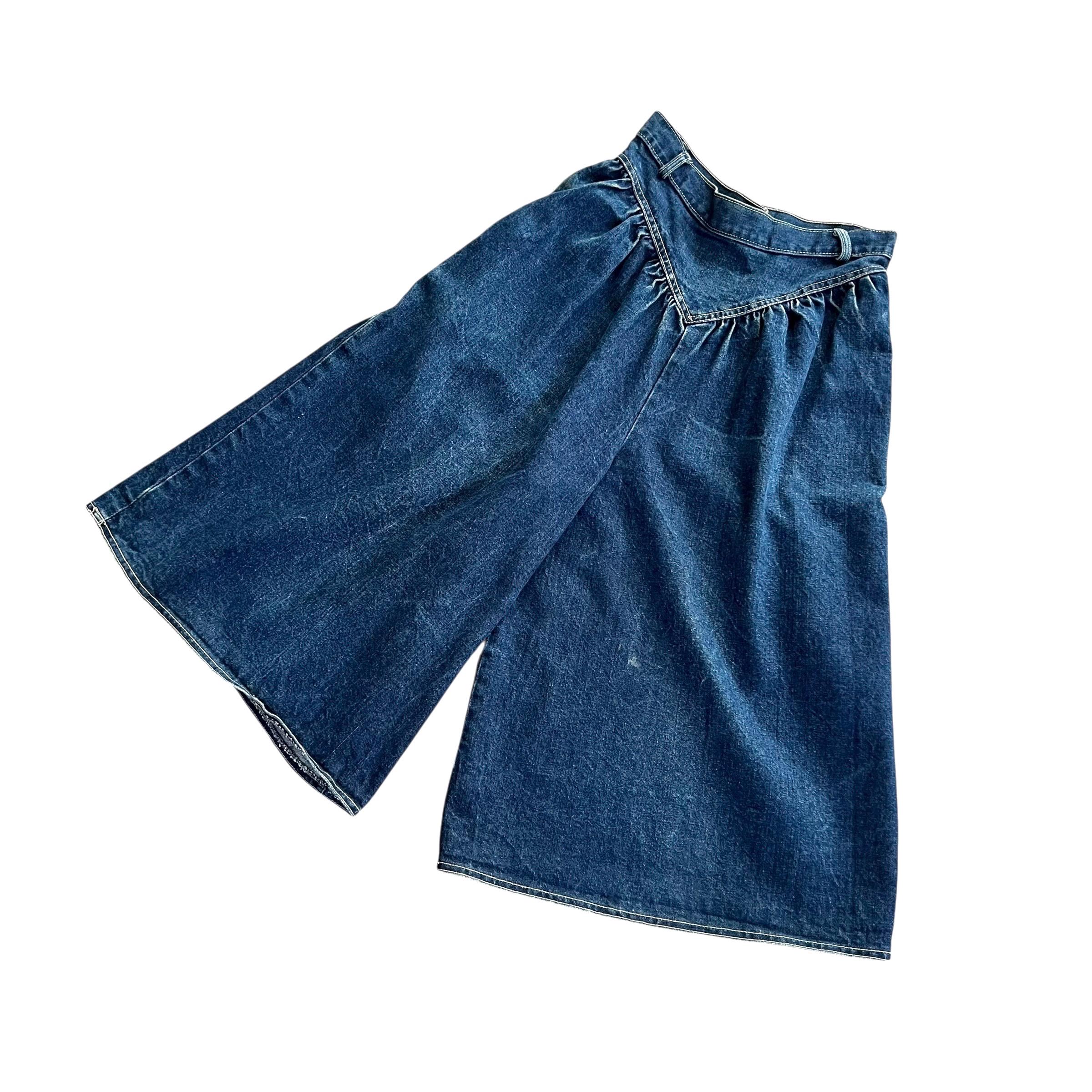 1970s denim gauchos - Etsy 日本