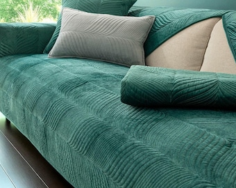 Modern Couch Cover / All-Season Sofa Cover / Soft Plush Couch Cover / Sofa Throw Blanket / Couch Protection / Living Room Décor