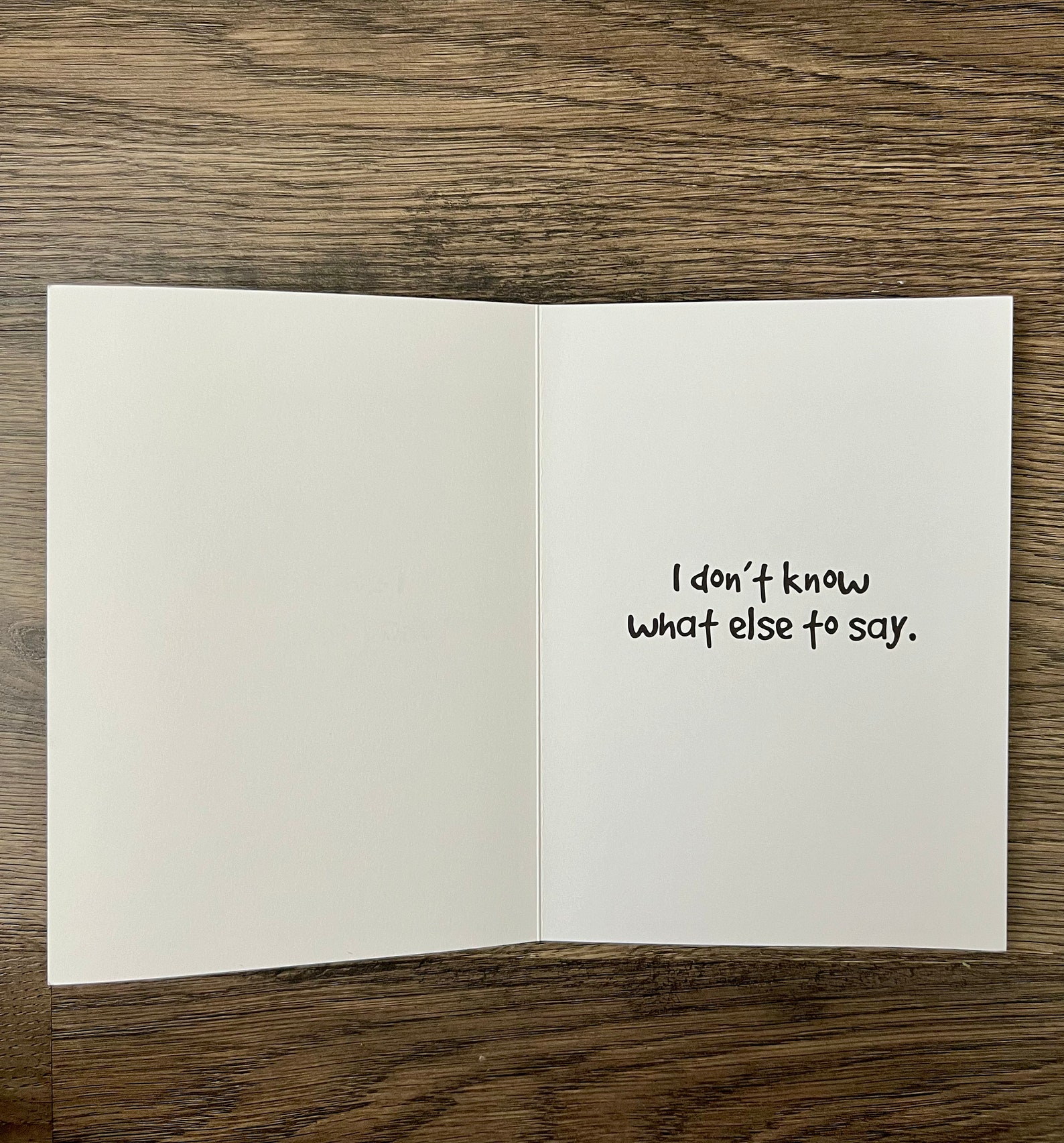 I'm Sorry Greeting Card - Etsy