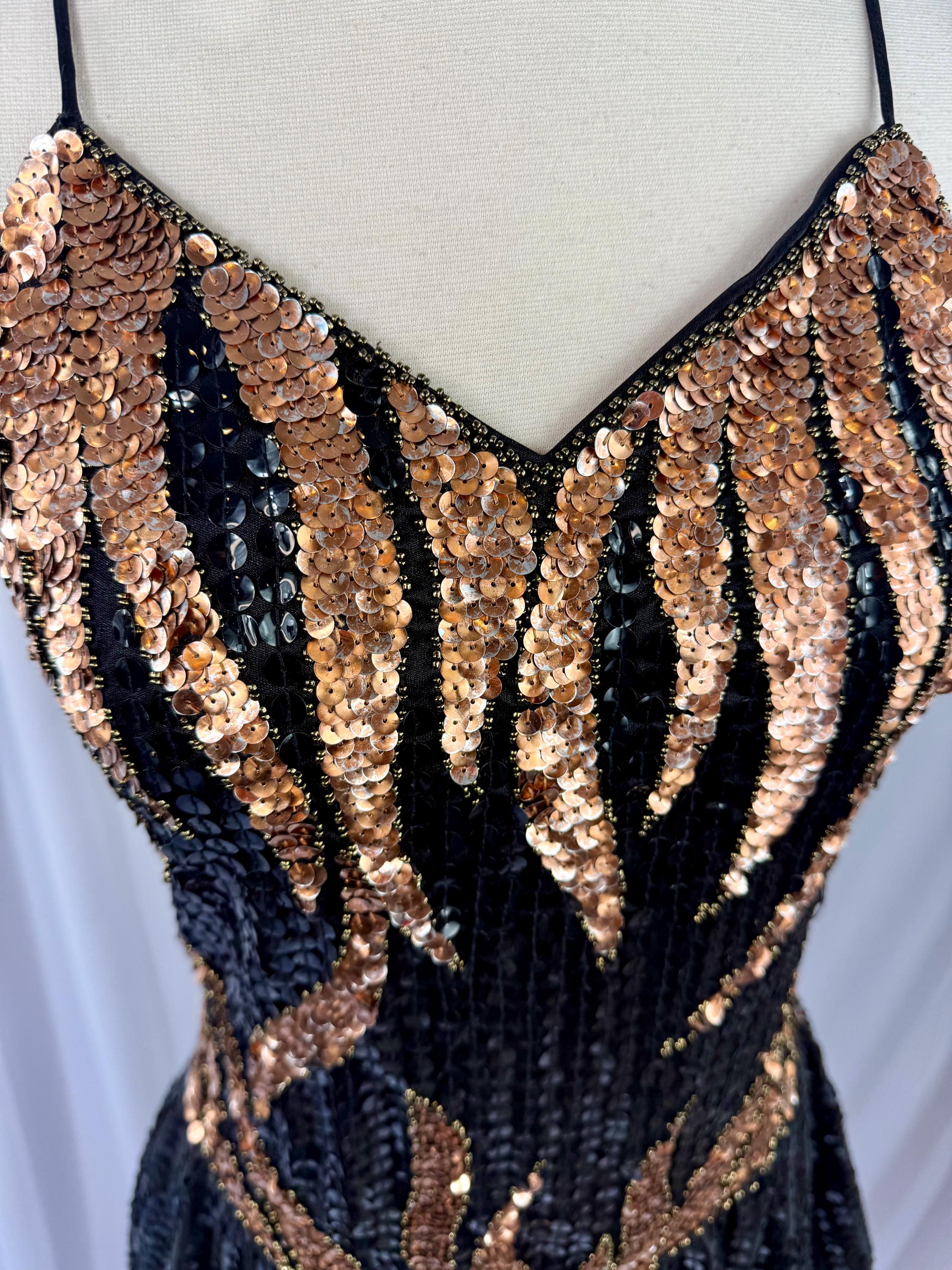 green emerald velvet dress Gold Sequin on Black Sheer Dress, Thigh-High Slits, Turtleneck – Kikimora  Fashion Store