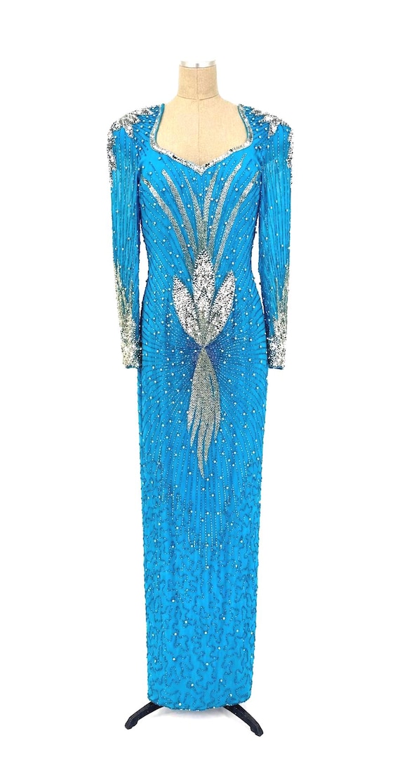 lilac formal dress Amarra 88320 Size 6 Long Sequin Shimmer Prom Spit V Neck Mermaid Sheer Corset Gown The Yale Club of cute date look Royal Blue Color Length Size:US 46 Long / EU 56 Long