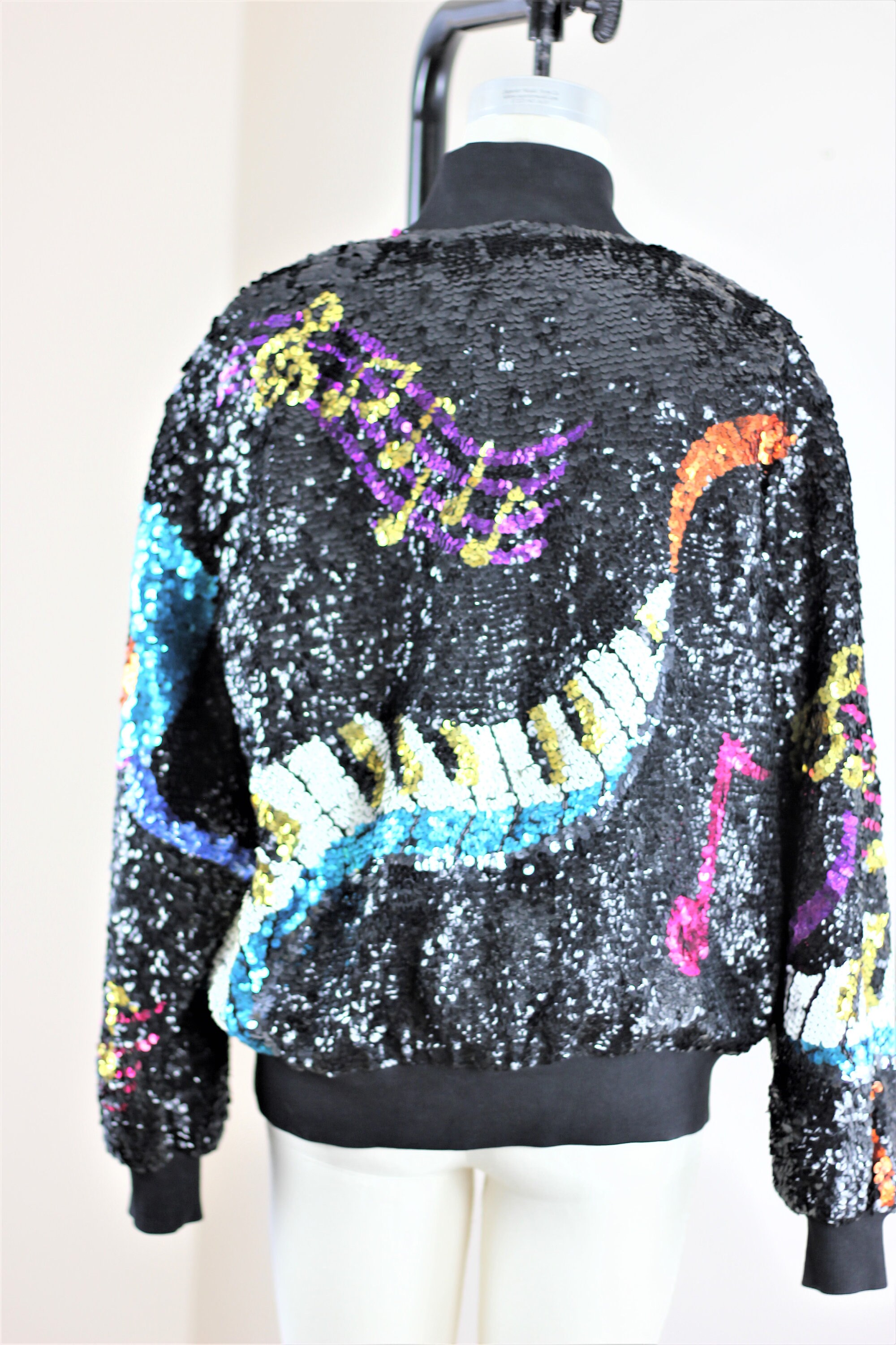 SPARKING SPARKING SPARKING コーデュロイジャケット Sequin Bomber Jacket Blue - Babyshop