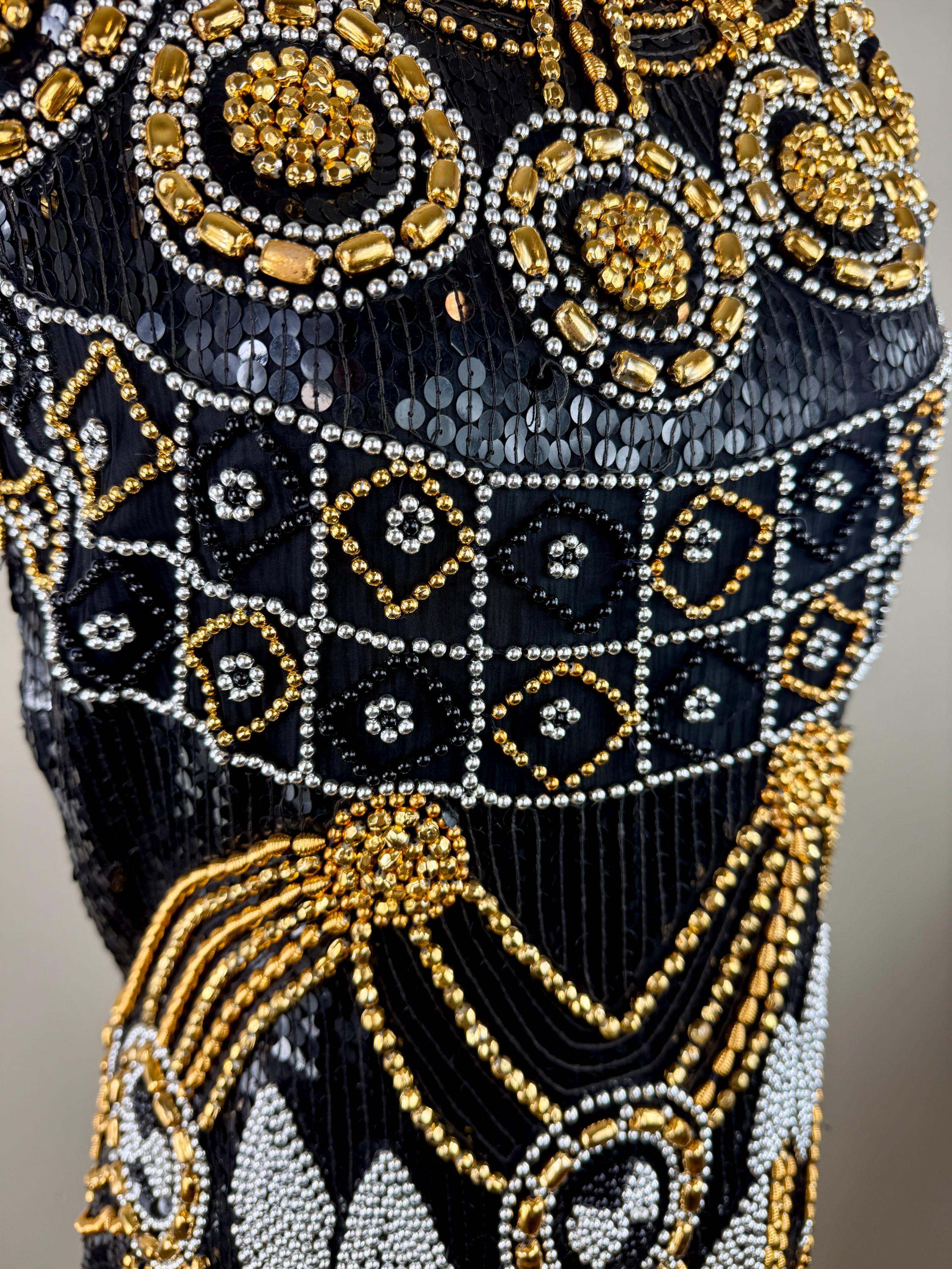 mini gold sparkly dress Albi Gold Glitter Mini Spaghetti Strap Dress Black / Large