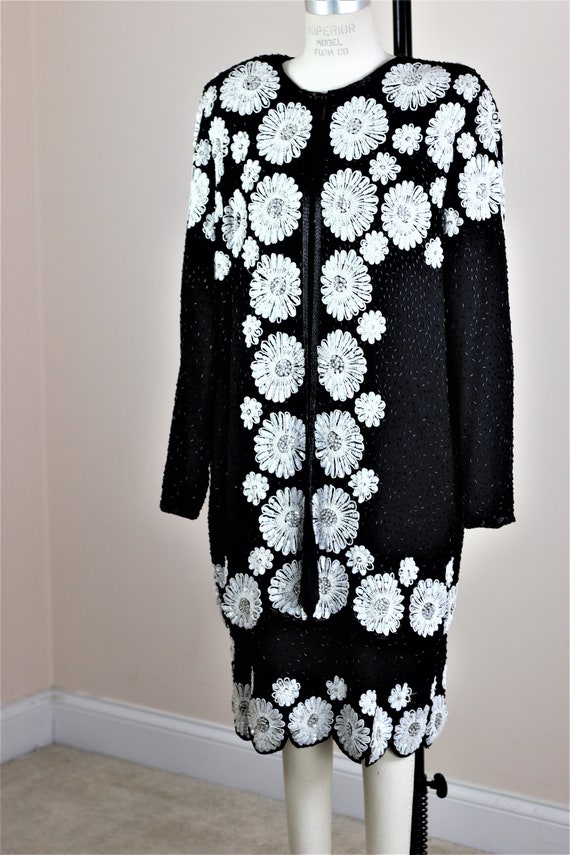 Sz 2X// Fabulous Judith Ann 2 pc Black and white … - image 5