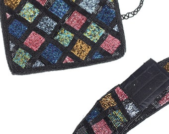 80s Beaded Belt and Purse 80s Beaded Belt and Purse main image 4