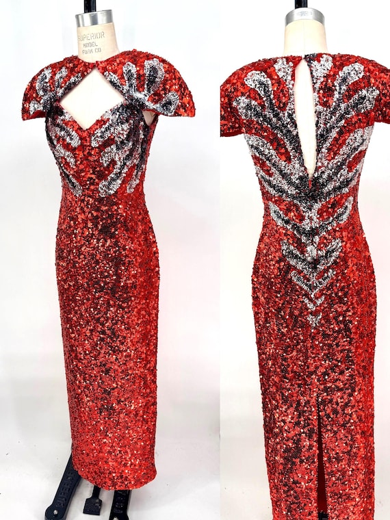 white christmas dresses Sequin Silver Fringe Cocktail Dress La Divine CM375 – Sparkly Gowns main image 1