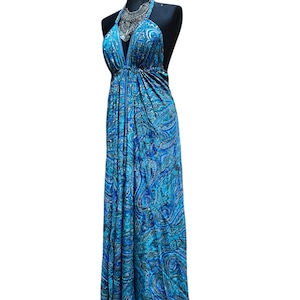 Summer exotic backless cashmere design dress