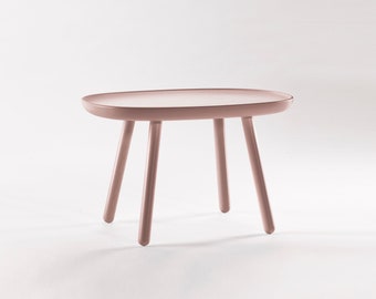 Minimalist Ash Wood Side Table: Modern Accent Table