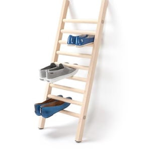 Wooden mini shoe rack | Vertical Shoe Rack | Modern Shoe Rack | Wooden shoe rack | Entryway  | Schuhregal | Schuhstand | Schuhregal Schmall
