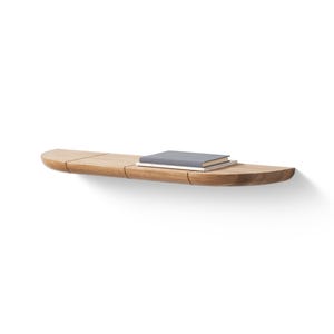 Wall - Mounted Shelf | floating shelf | Schwebendes Massivholz Wandregal | Oak shelf | Natural wood shelf | Schweberegale aus Massivholz