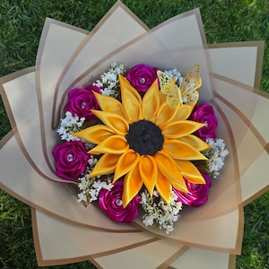 Bouquet of eternal flowers|eternal bouquet|eternal sunflower|Eternal sunflower