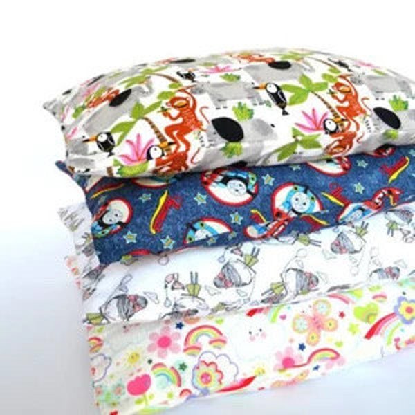 The Perfect Toddler Pillow CASE ONLY ... You pick the fabric from instock selection  ... Original Design by Sew Cinnamon