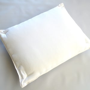 PILLOW ONLY ... The Perfect Toddler Pillow ... pillow case NOT included ... Sew Cinnamon Travel First Flat Preschool Daycare Thin Chair