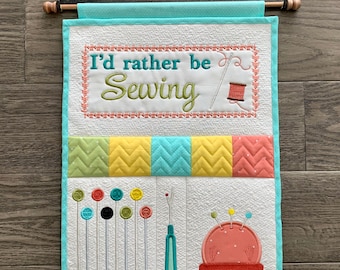 Sew Cute Wall Hanging Machine Embroidery File Instant Download