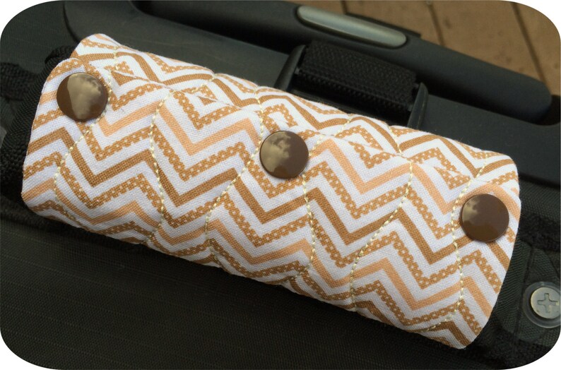 In the Hoop Luggage Handle Wraps Machine Embroidery Design Etsy