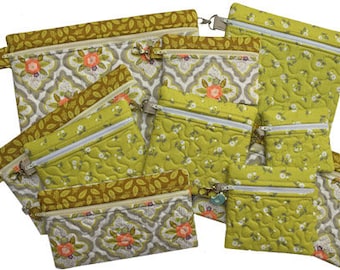 En el aro bolsas con cremallera set diseños de bordado de máquina Descarga instantánea