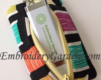 In the Hoop Chapstick USB-hållare Maskinbroderidesignfil Direktnedladdning