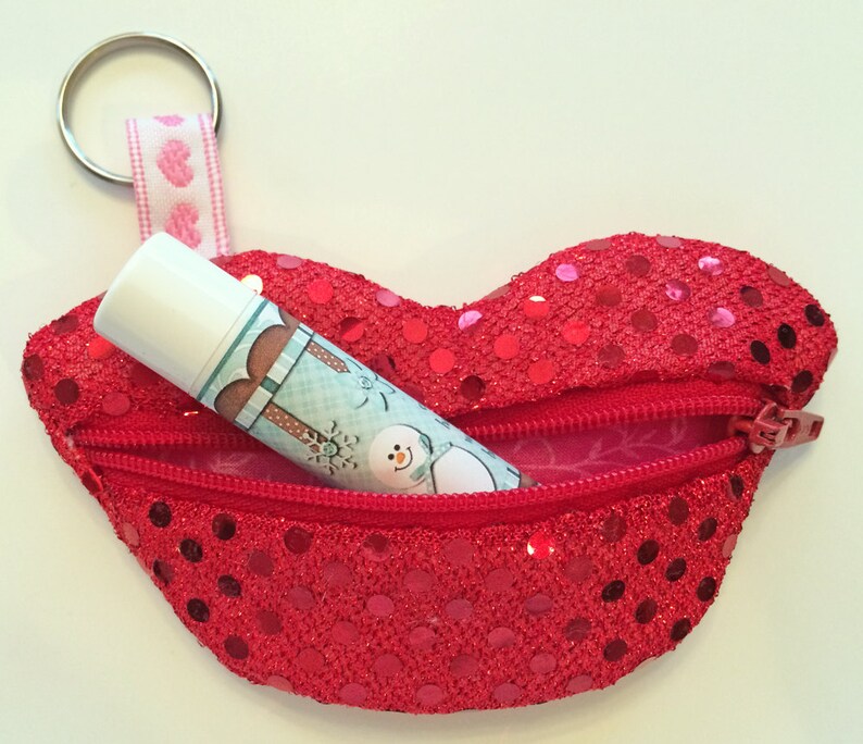 In the Hoop Lips Zipper Cases Machine Embroidery Design Files Etsy