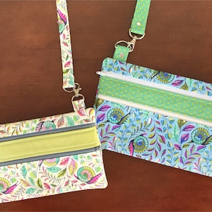 In the Hoop Double Zip Organizers Machine Embroidery Files