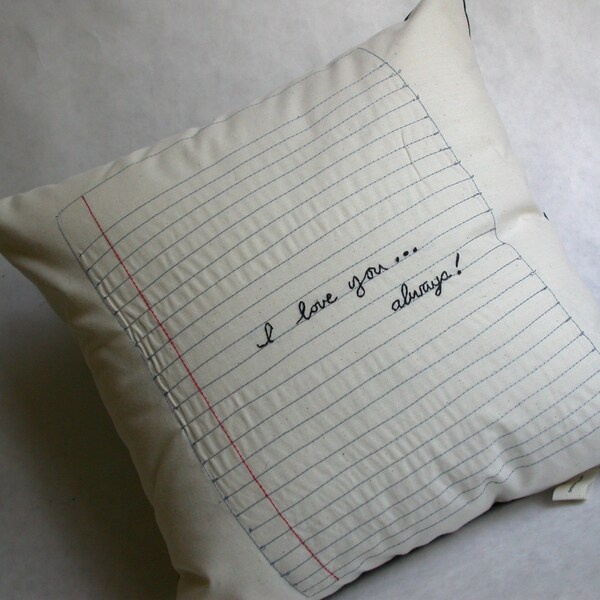 Love Note Pillow