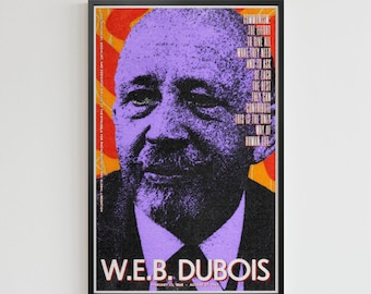 W.E.B. DuBois (póster de 11 x 17)