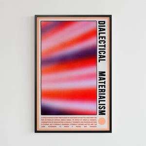 Dialectical Materialism (11 x 17 poster art)