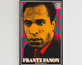フランツ・ファノン（11 x 17 ポスターアート）