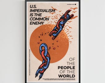 Imperialism: the Common Enemy (11 x 17 poster art)