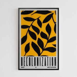 Decolonize (11 x 17 poster art)