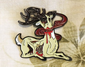 LIMITED Deercay enamel pin - beige