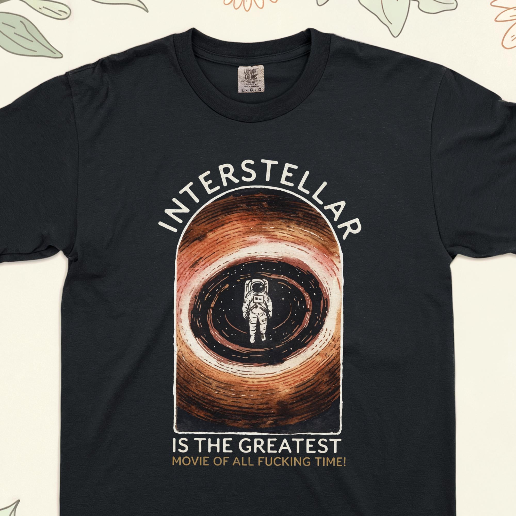 インターステラー　tシャツ　希少品　クリストファーノーラン　スウェット　パーカー Interstellar shirt - Etsy 日本
