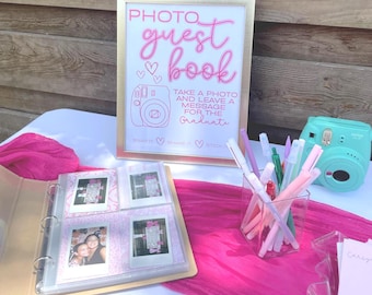 Graduation Photo Guest Book | Digital Download | Instax